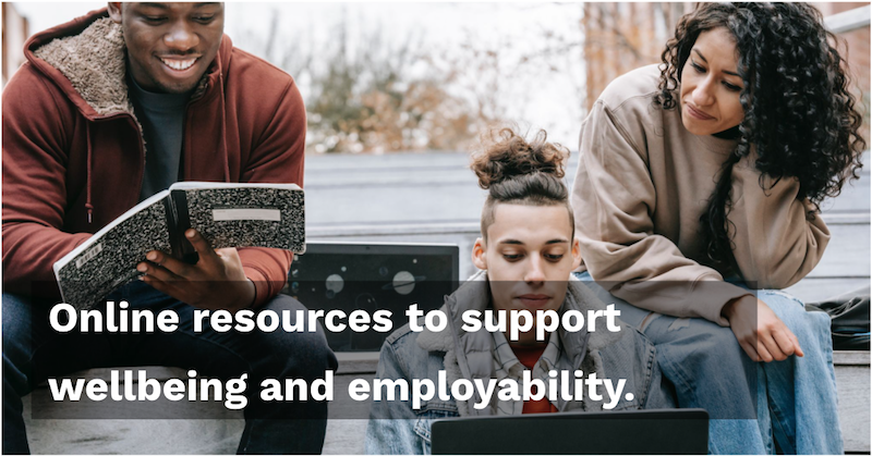 Online resources to support wellbeing and employability_Persona Education Sep Newsletter