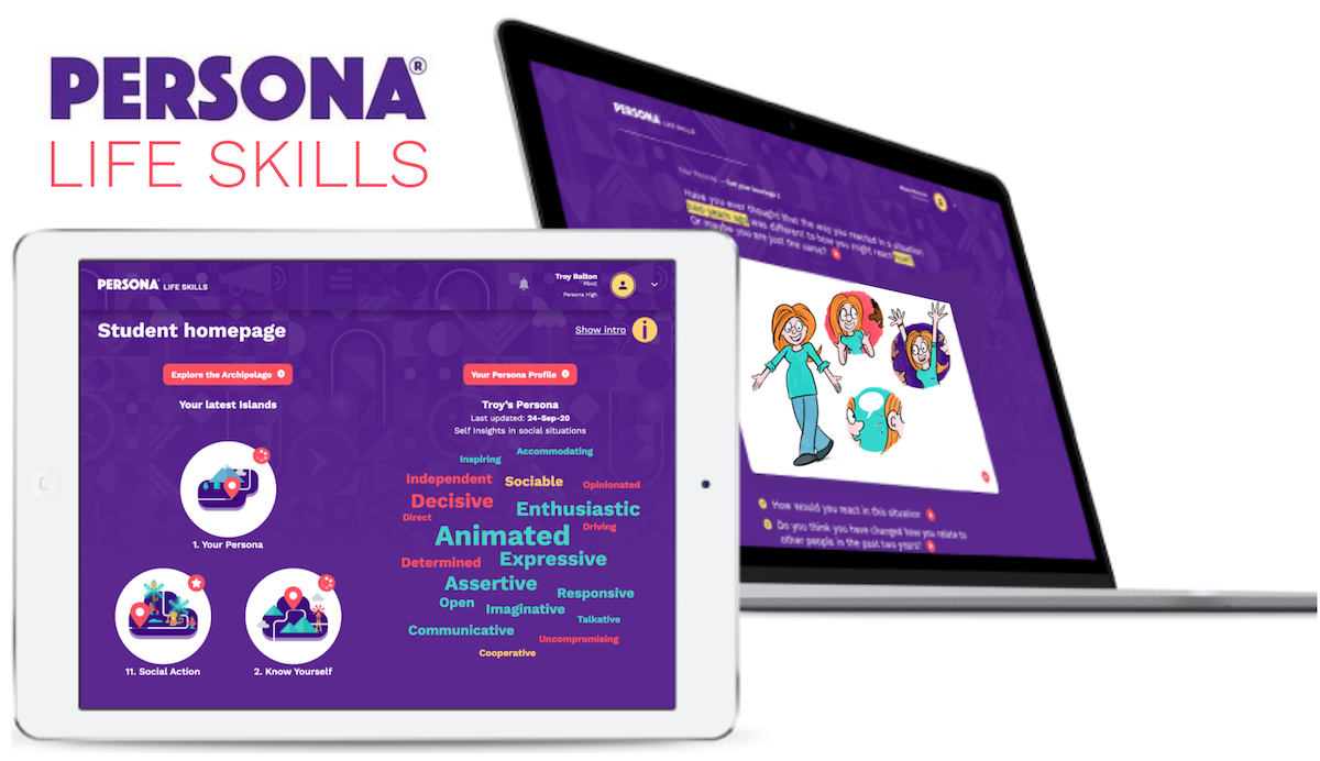 Secondary students experience more of Persona Education’s social-emotional learning platform with a 90 Day Trial