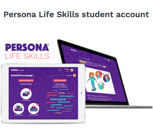 Persona Life Skills student self-registration