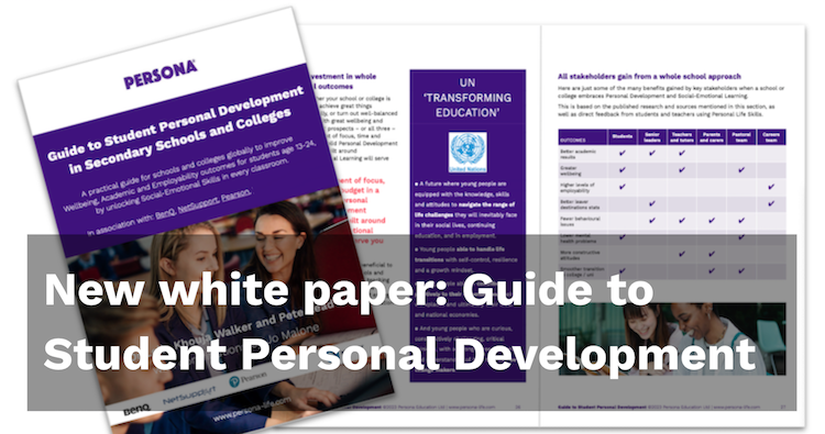 Persona Education newsletter Mar-23 - Personal Development white paper