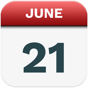 21-Jun calendar