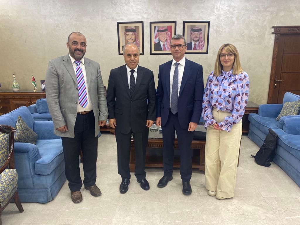 Persona Education meeting the Jordanian Minister of Education