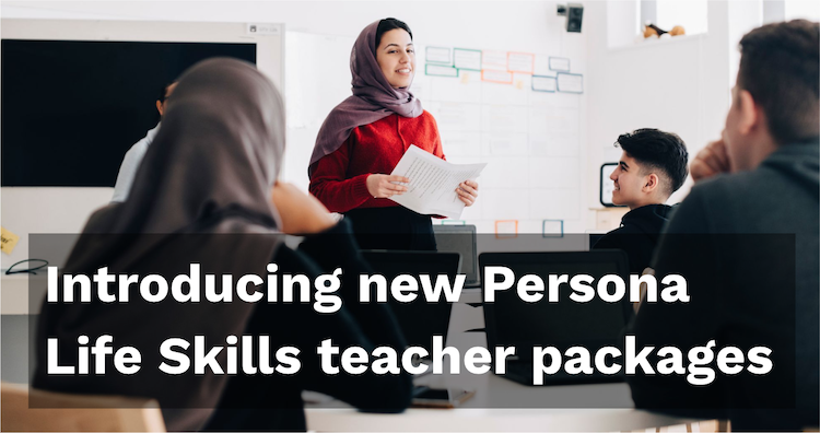 Persona Education newsletter Dec-23 - Teacher packages