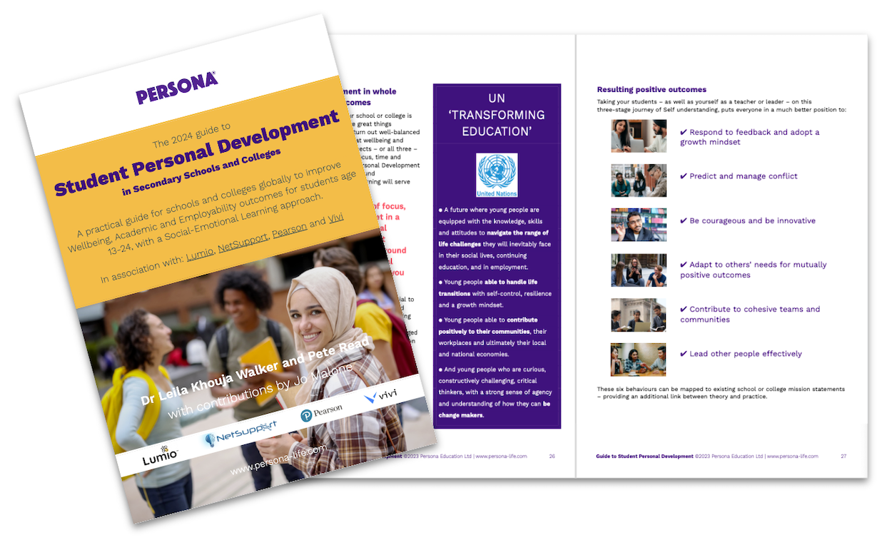 2024 Guide to Student Personal Development in Secondary Schools and Colleges